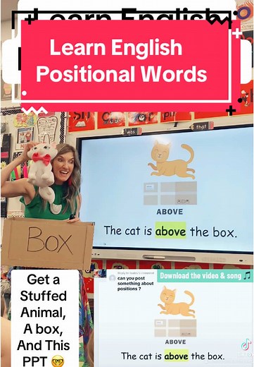 Learn English Positional Words Through Catchy Songs