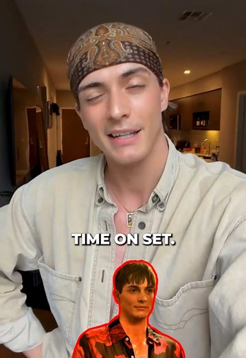 @kaden connors who plays Sasha in Heated Rivalry shares a behind the scenes story from the show 🤭