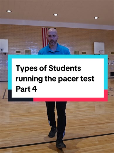 The many personalities of the PACER Test. If you know, you know. 😂 #fitnessgram #elementarype #peteachersoftiktok #physicaleducation #ilovepe