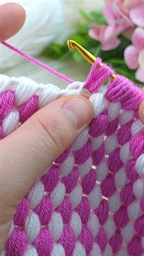 tunisian crochet baby blanket pattern explanation #crochet #knitting #crafts