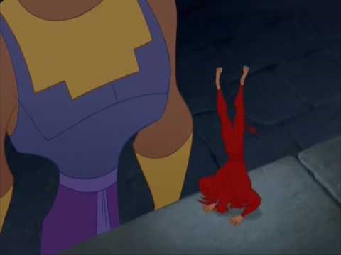 Emperor's New Groove scene - Krunk's dilemma