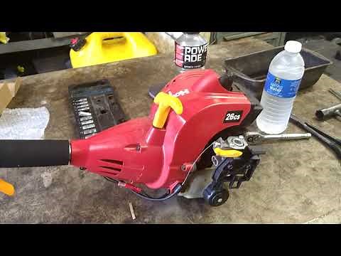 homelite 26cs trimmer carburetor repair