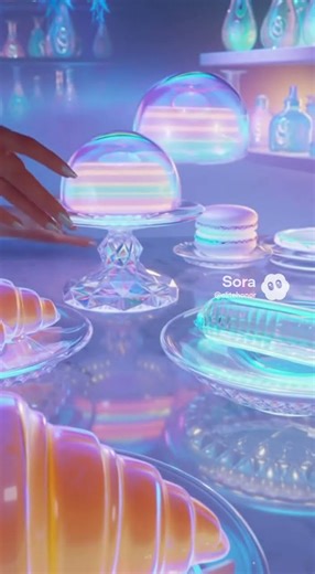 🌌 Alien Bakery ASMR – Glass Pastries & Potion Drips Alien French Talk 🛸