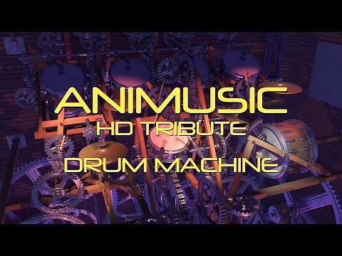 Drum Machine - Animusic 1 - HD Recreation
