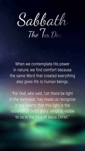 REMEMBER THE SABBATH 158