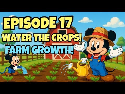 Mickey Mouse Farmer Adventure Episode 17 💧 | Watering Crops & Farm Growth Fun!