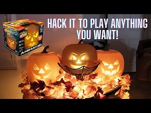 Hack These Projector Pumpkins: DIY Tutorial for Halloween Decor