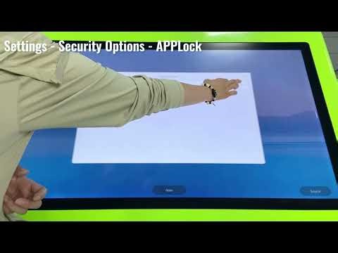 OKV 43” Interactive Touch Table for Kids | Multi-Touch Learning Table | Android & Windows DualSystem