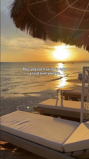 This beats a freezing commute #travel #summer