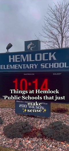 ✨Things just make sense around here✨ #education #kidsfirst #Hemlock #Michigan #superintendent