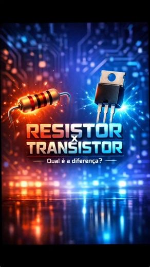 ⚔️ Electronic duel: Resistor vs Transistor #eletronicaprotech #shorts #youtubeshorts #eletronicaf...