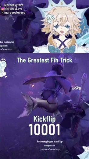 The Fish Kickflipped 💀 (Yapyap)
