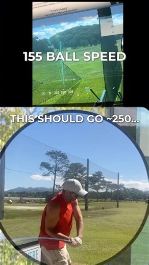 155 BALL SPEED… this shouldn’t go this far! 316M!
