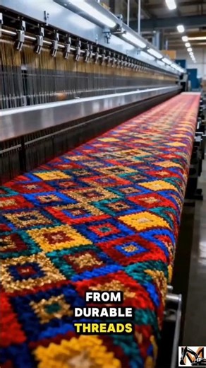 Industrial Carpet Weaving Machine #heavymachinery #industrialmachines #megamachines