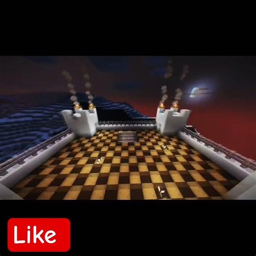 Minecraft best snow castle build full video in yt channel