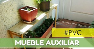 ¡Súmate a la filosofía DIY! Aprende a hacer este práctica mesa auxiliar con madera y tubos de PVC. ¡Atento al tutorial!