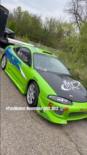 Paul Walker legendary Mitsubishi Eclipse from Fast & Furious is the most iconic car in movie history