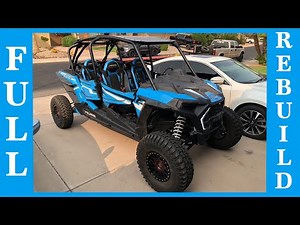 Polaris rzr FRAME SWAP and full REBUILD