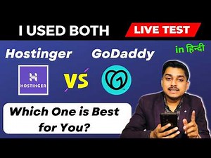 Hostinger vs GoDaddy Hosting Comparison: Which One is Best for You?