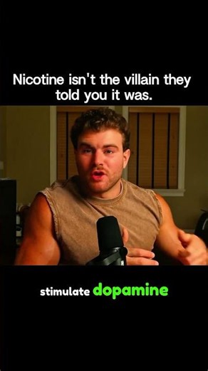 @jacobnach on YouTube The truth about nicotine and cognitive focus 🧠 Full video on his channel!