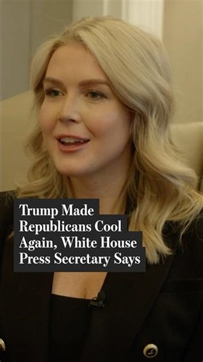 Trump Made Republicans Cool Again, White House Press Secretary Says