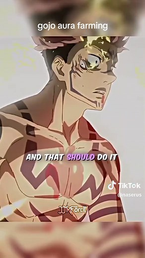 Gojo's Aura Farming Techniques in Jujutsu Kaisen