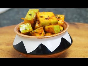 Raw Mango Masala | Instant mango pickle | Mouth watering Spicy Masala Mango