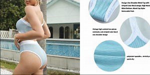 Watch Crop Top Bikini Two Piece Swimsuit on Amazon Live