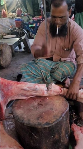 How To cow Paya🍖Meat Cutting Videos #meatbd #reels #shorts #meat #food #foryou