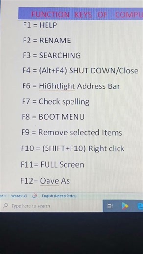 how F1 and F12 full from ki ba ki bole Ata jate hole full video dekho #computer #cpu #ra #whatsapps