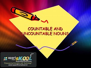 Countable And Uncountable Noun