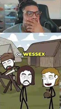 Alfred the Great: Viking Conqueror to English King! #shorts