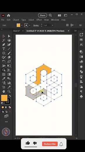 Concept Logo Design Using golden ratio in adobe illustrator || illustrator tutorial 2025