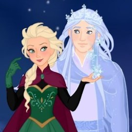 Snow Queen Scene Maker