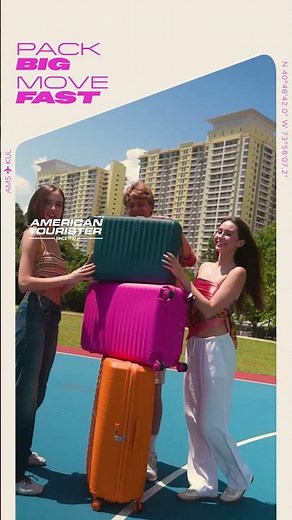 Pack big, Move fast with American Tourister