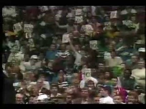 MIchael Jordan JumpMan Dunk From The Free Throw Line at Slam Dunk Contest