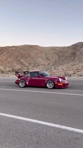 Eddie on Instagram: "How to properly SEND IT! @xmacchina 🔥 #porsche #964 #rwb #911 #turbo #turbokraft #rortiform #rauhwelt #rauhweltbegriff #boost #boosted #ruby #rubystone #gem #sent #sendit"