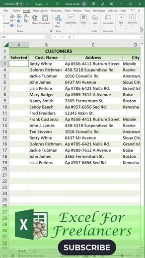 11K views · 64 reactions | ☑️ Checkbox magic in one minute. No forms, no controls — just one clever line of VBA and a Wingdings symbol. Click once to check, click again to clear. Excel just became interactive.  #ExcelTips #VBA #ExcelAutomation #ExcelShorts #fblifestyle | Excel For Freelancers | Facebook