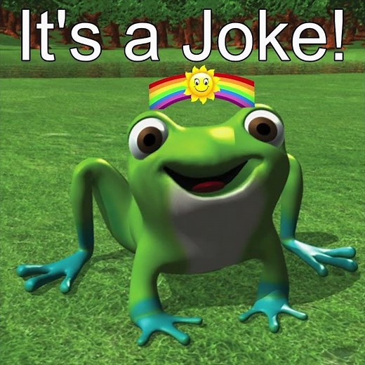Wide Mouth Frog Joke