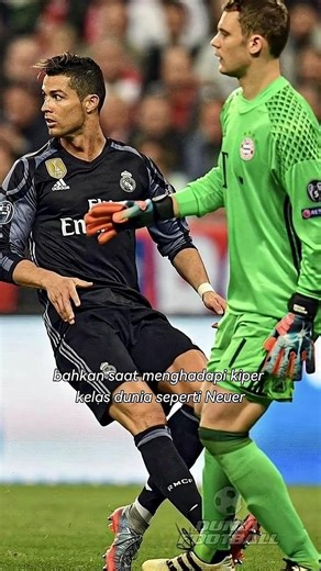 Ronaldo menjadi mimpi buruk bagi Neuer 😳