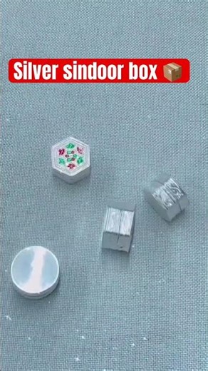 Beautiful silver sindoor box ❤️🥺 #viral #shortsfeed