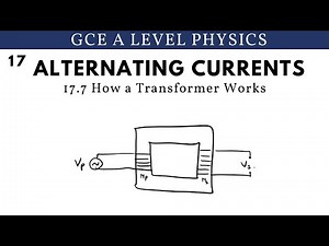GCE A Level Physics | How a Transformer Works (Alternating Currents Chapter)