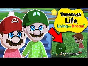 I Made a Custom Luigi Mii in Tomodachi Life… and He Immediately Ran Into Mario!
