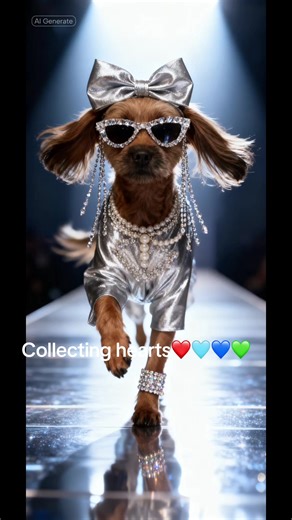 #CapCut material girl, Shih Tzu, collecting hearts#shitzu #materialgirl #hearts #dog