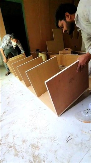 Biggest size plywood boxe making process #woodworking #carpentry #furniture #shortvideo
