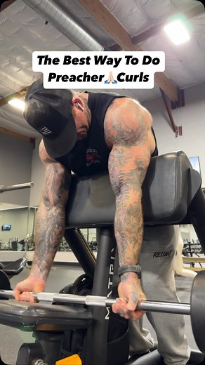 42K views · 13 reactions | Preacher curls? Think Preachers Daughter Hit it from the back  Been doing this for a while and personally get a lot more bicep isolation versus using the slanted side. Give it a shot & see for yourself. Yes, I know I’m rocking on my last few reps. Get over it. Don’t like my reference? Probably won’t forget it  | Brad Dunn | Facebook