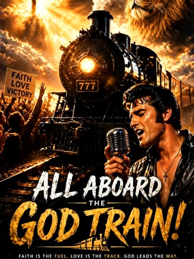 ALL ABOARD THE GOD TRAIN! 🚂🔥 | Soul Revival Anthem (Elvis Energy x Divine Power) | 4-Minute Version ✨ DESCRIPTION: Lyrics written by Jeffrey Carfagna ✍️ — inspired by GOD, powered by FAITH, and infused with that timeless soul energy that moves your spirit and shakes your core 🎤⚡ This is the FULL JOURNEY. Not just a hook… not just a moment… this is a 4-minute SOUL REVIVAL. 🚂 From the first beat, you’re boarding something bigger than music 🔥 A rhythm that pushes you forward when life tries to