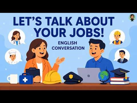 Let’s Talk About Jobs in English | Easy English Conversation | English Shadowing Practice