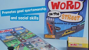 Educational Insights Word on the Street Junior, Vocabulary & Word Game for Home & Classroom, Ages 7+