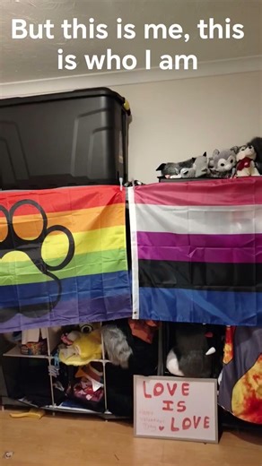 this is me #furry #lgbtq #cosplay #flag #genderequality #genderfluidity #imhereforyou